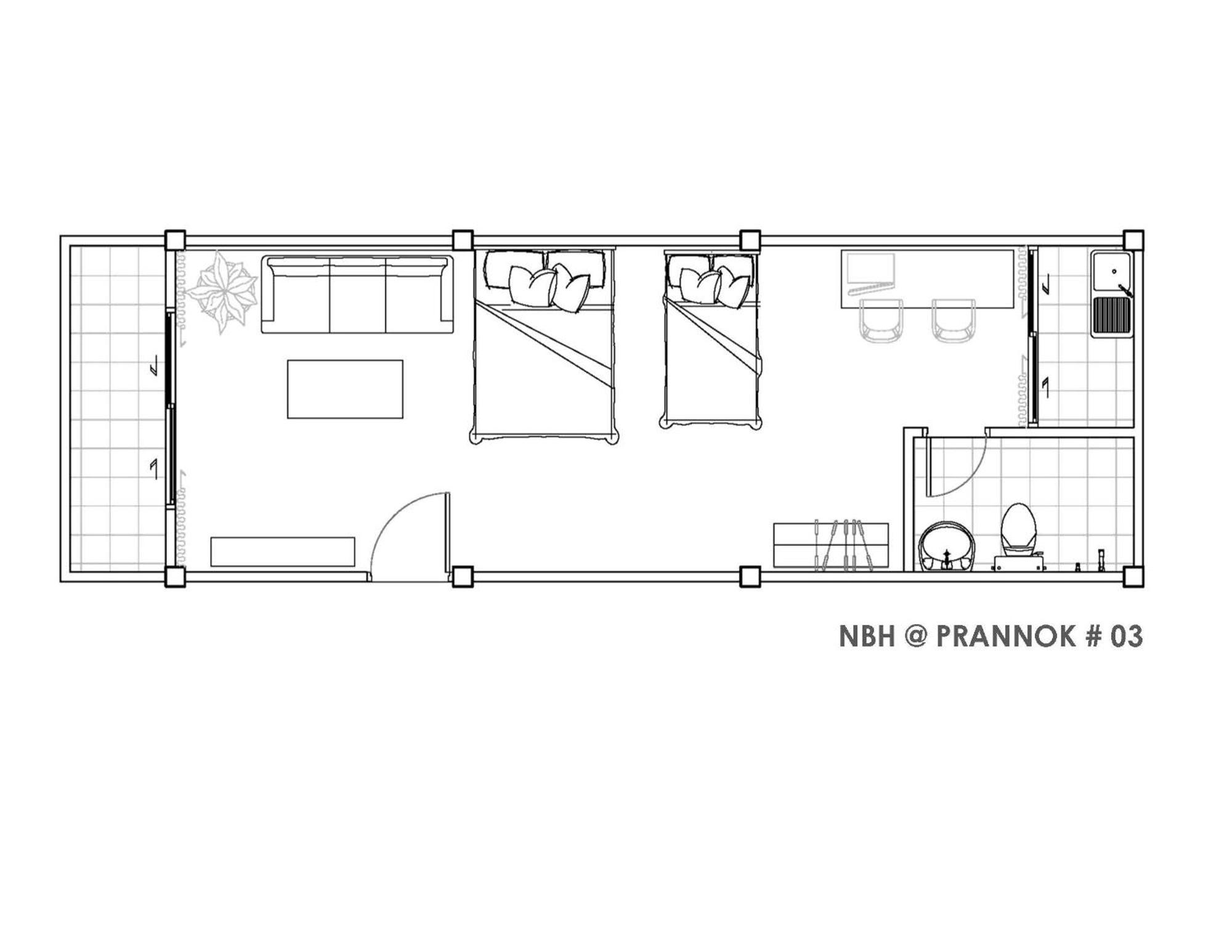 Nbh.@ Prannok Apartment Bangkok Exterior foto